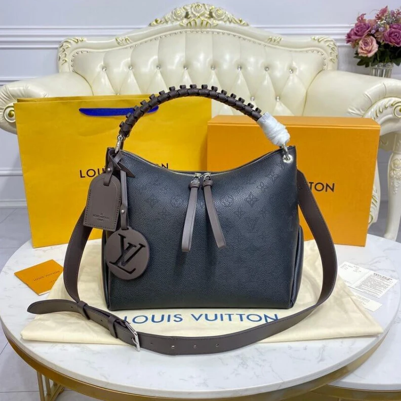 Lv belts replica Strap Dro Louis Vuitton Beaubourg Hobo MM Black