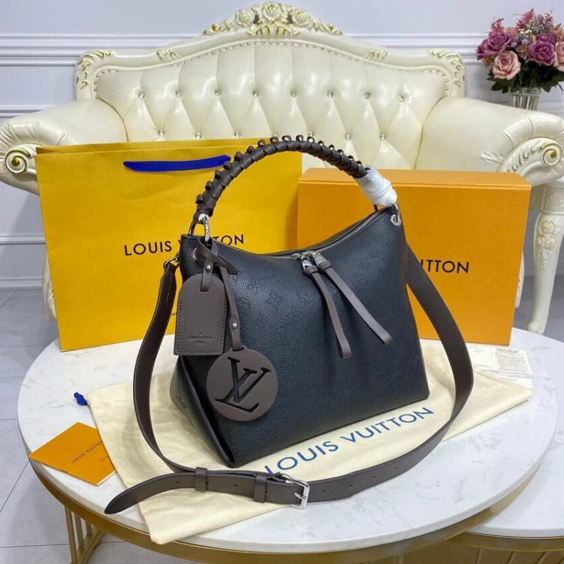 Lv belts replica Strap Dro Louis Vuitton Beaubourg Hobo MM Black