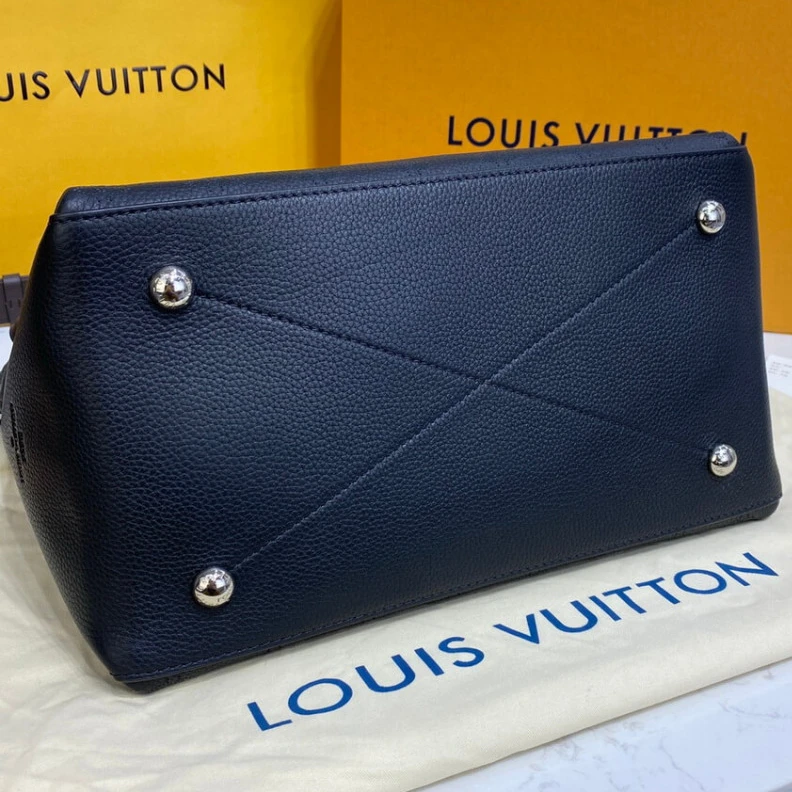 Lv belts replica Strap Dro Louis Vuitton Beaubourg Hobo MM Black