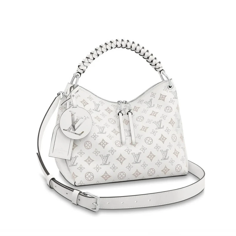 Snow Whit Louis Vuitton Beaubourg Hobo MM White