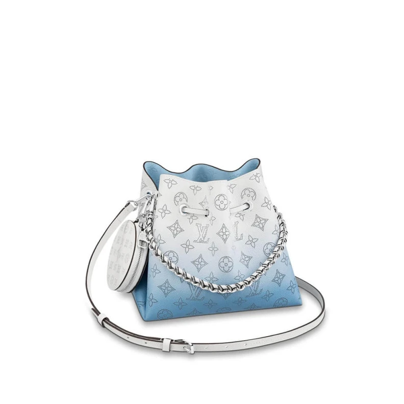 Leather d Louis Vuitton Bella Gradient Blue