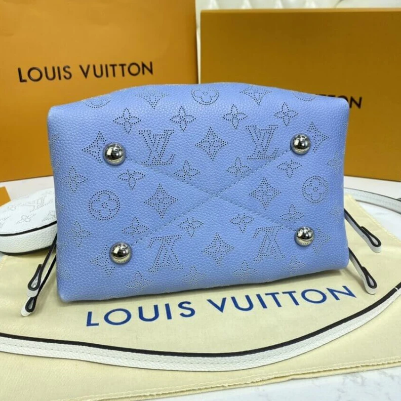 Replica bags lv Leather d Louis Vuitton Bella Gradient Blue