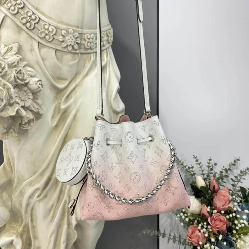 Lv belts replica Fashioned Louis Vuitton Bella Gradient Pink