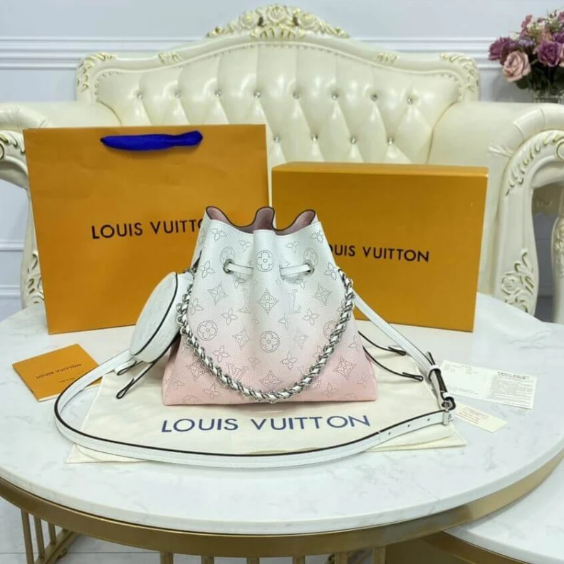 Lv belts replica Fashioned Louis Vuitton Bella Gradient Pink
