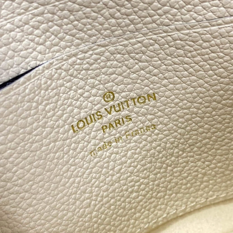 Replica bags Louis Vuitton Bicolor Double Zip Pochette Cream