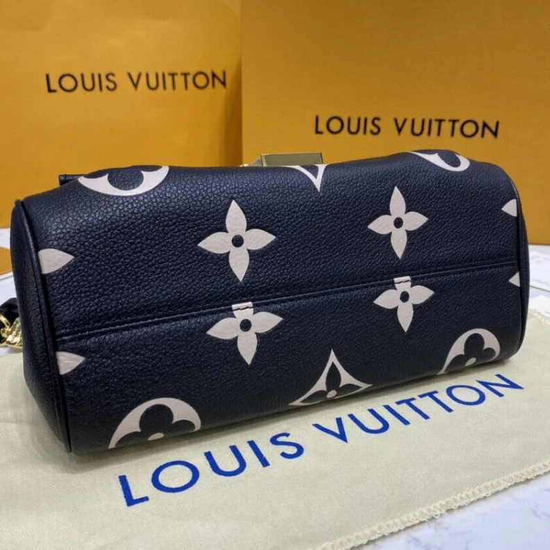 Top lv Chain dro Louis Vuitton Bicolor Monogram Empreinte Leather Favorite Bag