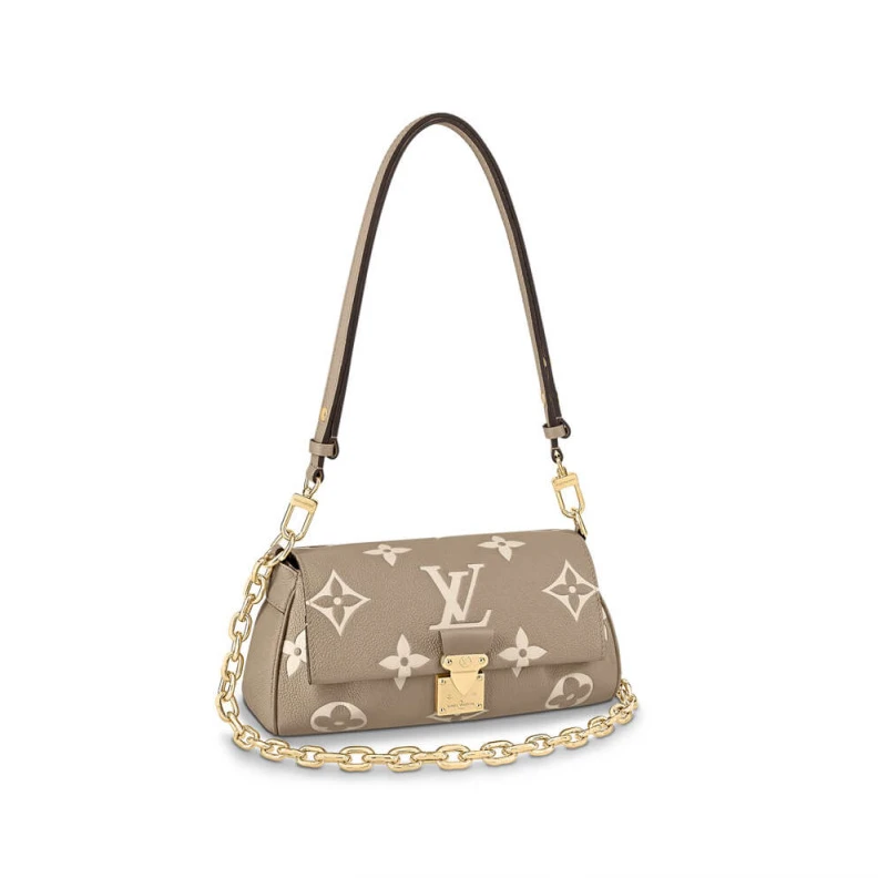 Strap:Rem Louis Vuitton Bicolor Monogram Empreinte Leather Favorite Bag