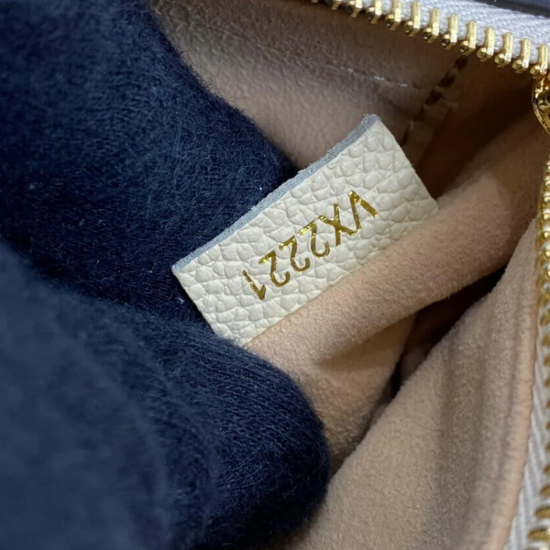 Replica bags Strap:Rem Louis Vuitton Bicolor Multi Pochette Accessoires Cream Grey