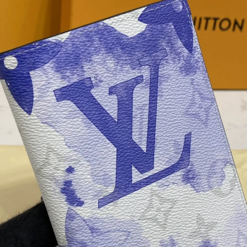 Replica bag 1 large z Louis Vuitton Blue Brazza Wallet
