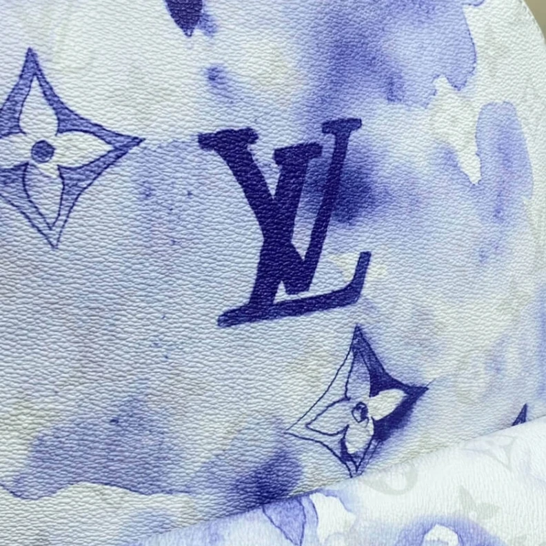 Mythick ru Cowhidele Louis Vuitton Blue Monogram Watercolor Discovery Backpack
