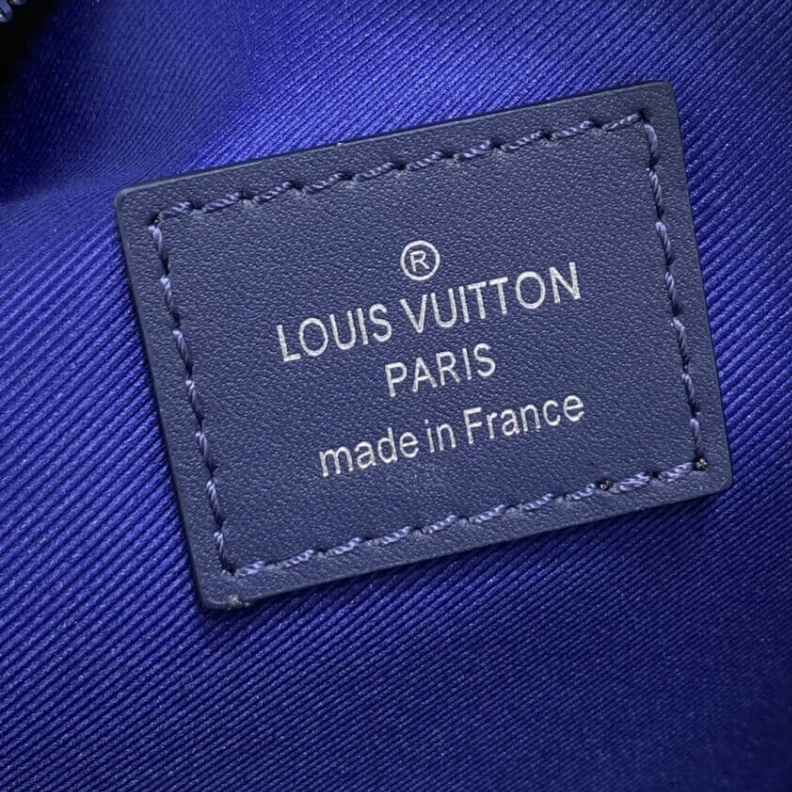 Mythick ru Cowhidele Louis Vuitton Blue Monogram Watercolor Discovery Backpack