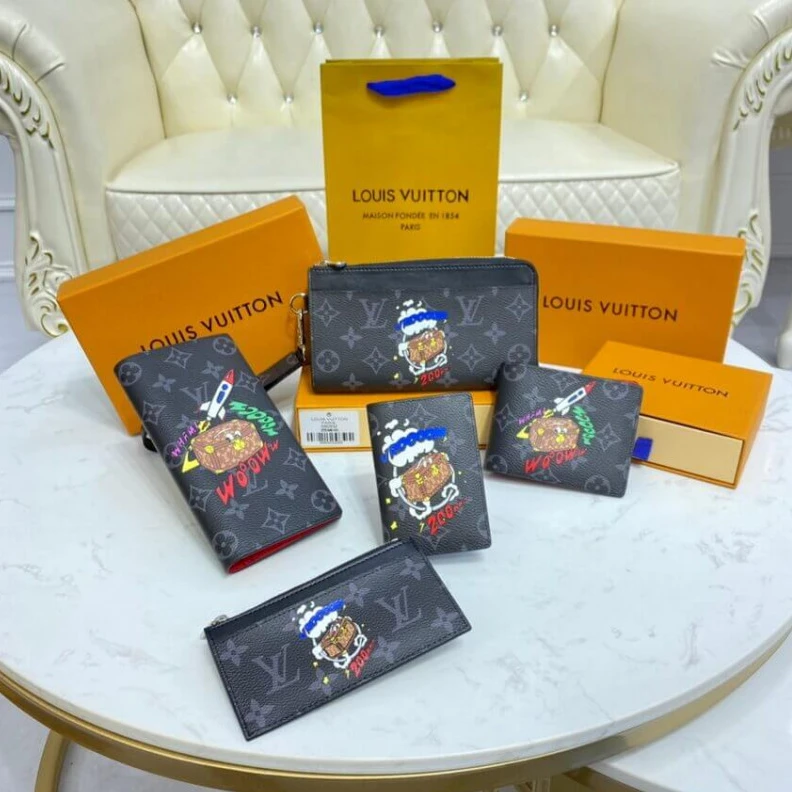 Top lv 1 ID or b Louis Vuitton Brazza Wallet