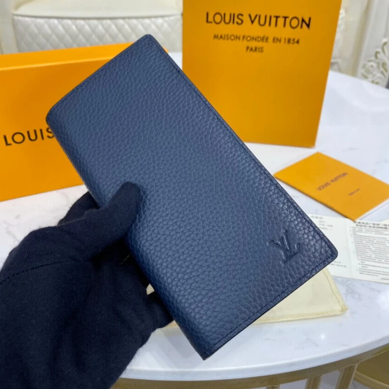 Replica bags lv Cowhide l Louis Vuitton Brazza Wallet