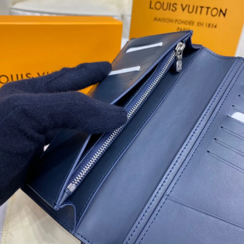 Replica bags lv Cowhide l Louis Vuitton Brazza Wallet