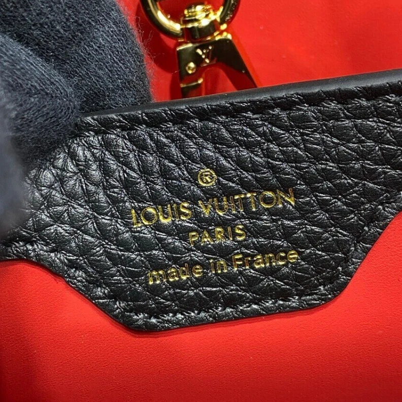 Top lv Louis Vuitton Capucines BB Noir Rouge
