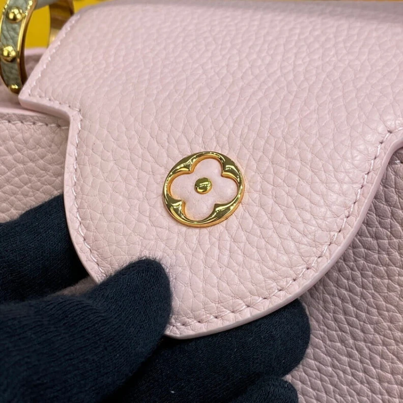 Mythick 4 protect Louis Vuitton Capucines BB Rose Beige