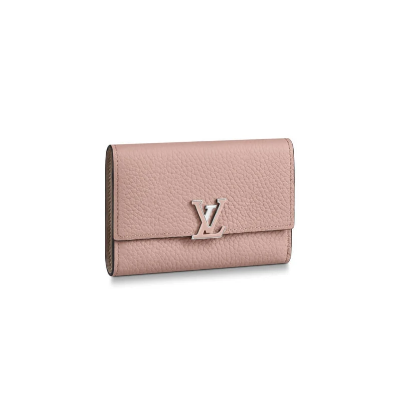 Cowhidele Louis Vuitton Capucines Compact Wallet