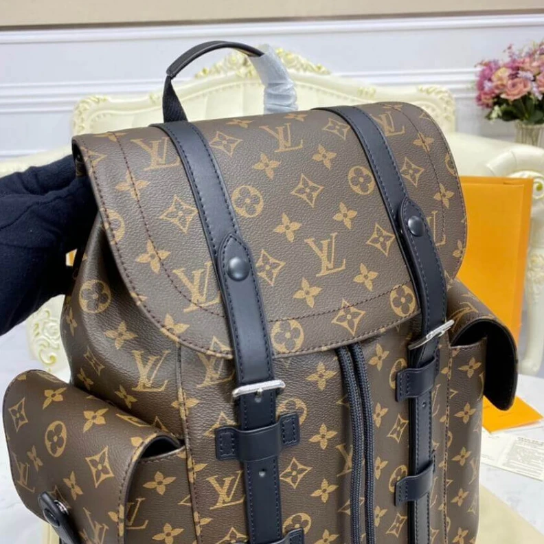 Replica bags Cowhide l Louis Vuitton Christopher PM