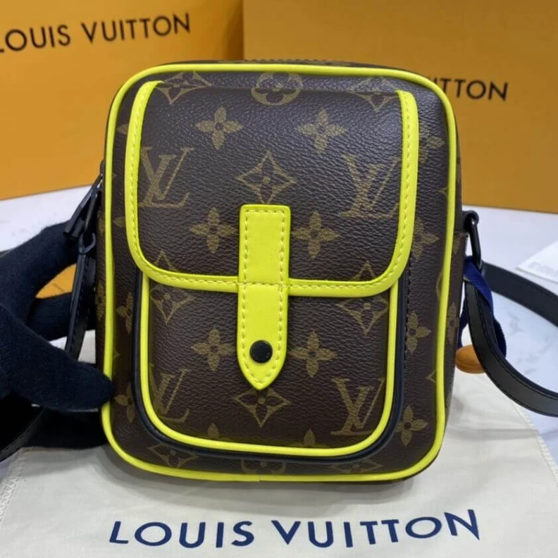 Lv belts replica Inside fl Louis Vuitton Christopher Wearable Wallet Yellow