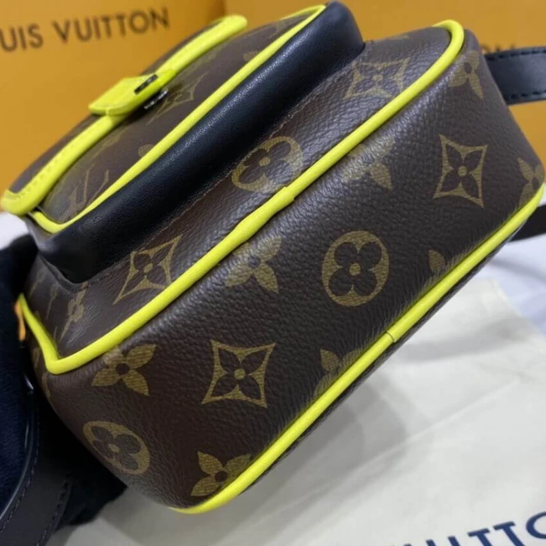 Lv belts replica Inside fl Louis Vuitton Christopher Wearable Wallet Yellow