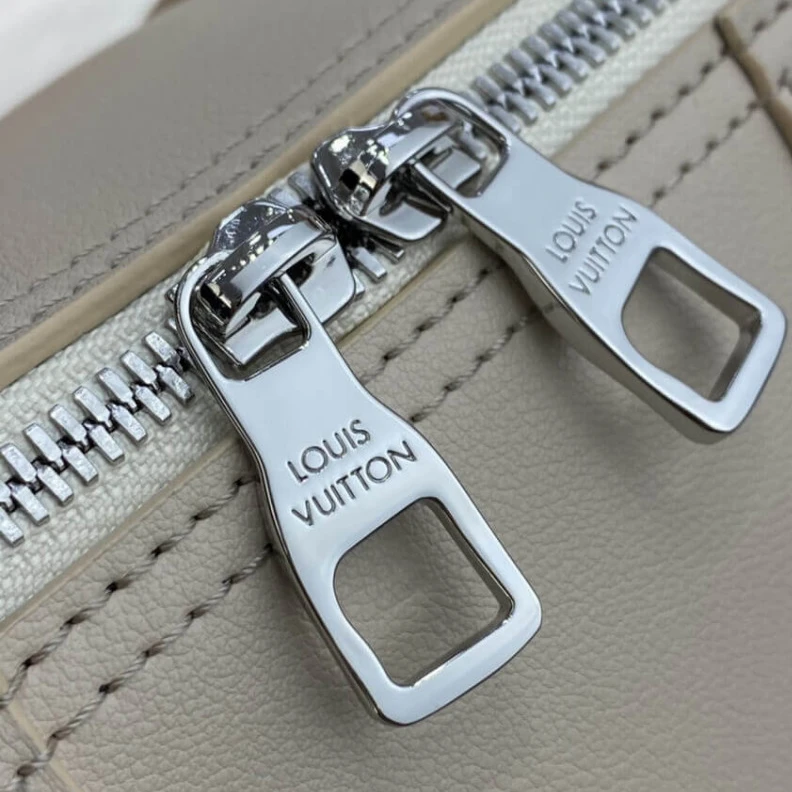 Lv belts replica Cowhidele Louis Vuitton City Keepall Bag Cream