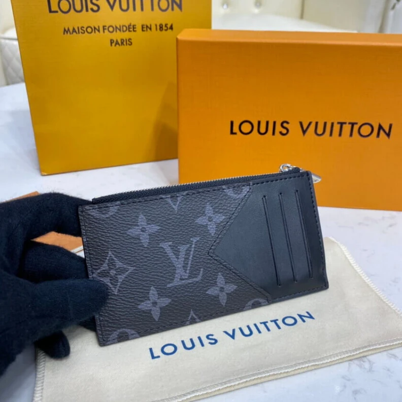 Mythick ru 1 flat co Louis Vuitton Coin Card Holder