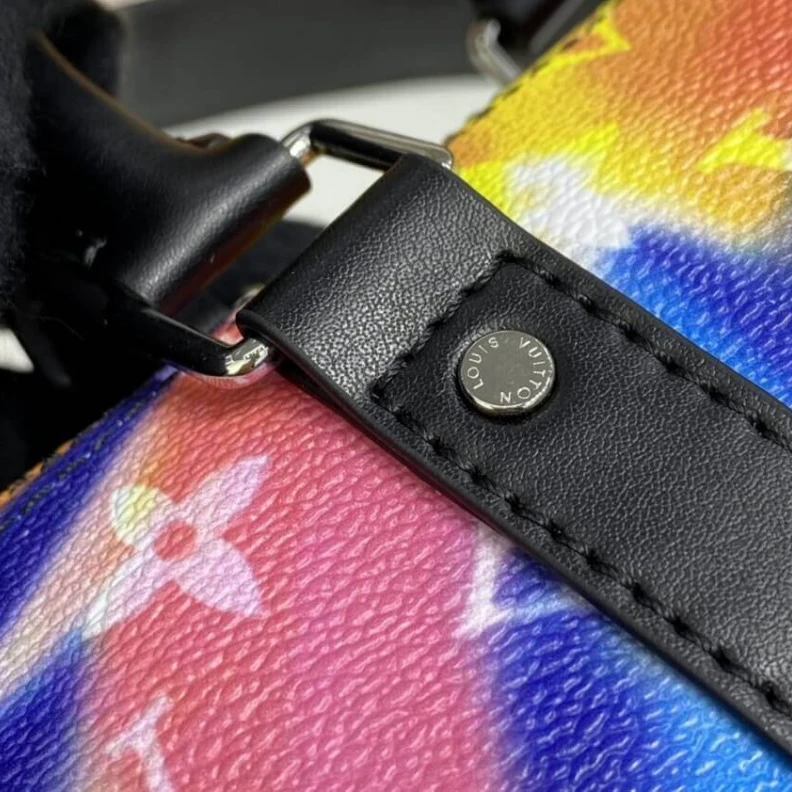 Lv belts replica Black har Louis Vuitton Colorful Diffuse Keepall XS