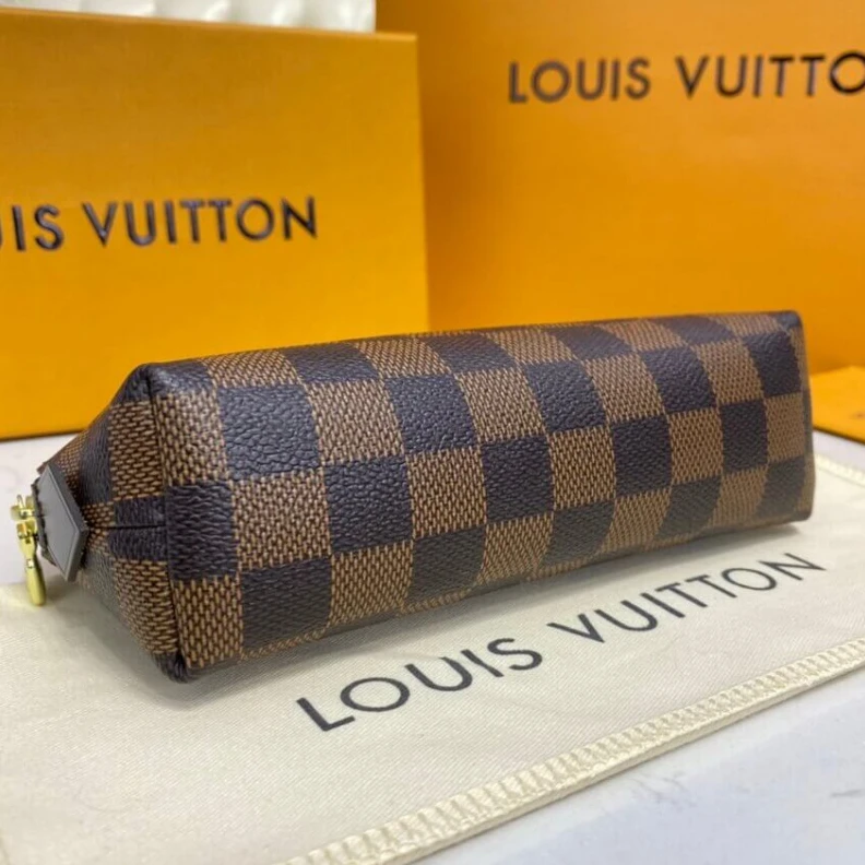 Mythick Damier ca LV Cosmetic Pouch PM