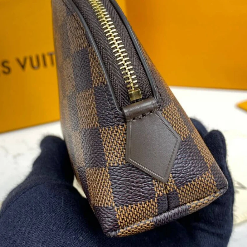 Mythick Damier ca LV Cosmetic Pouch PM