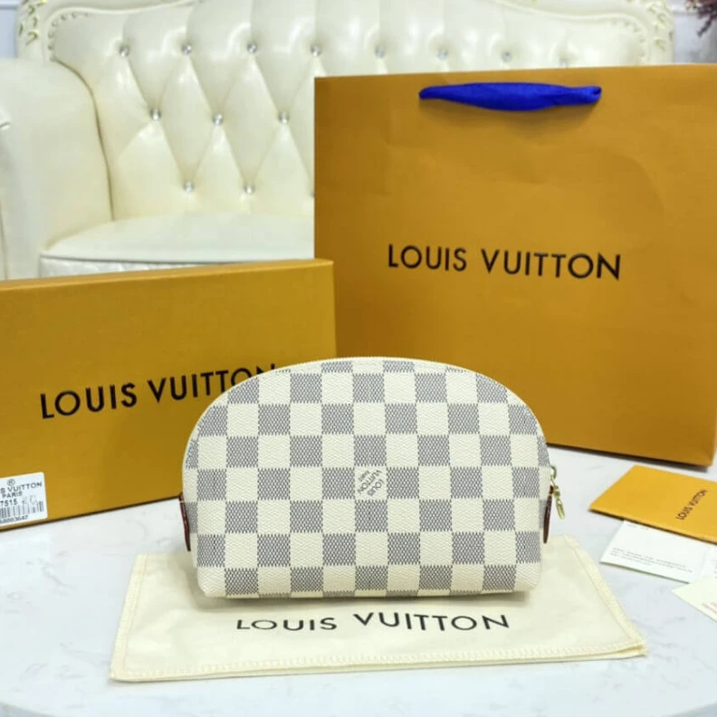 Louis vuitton locations Natural c LV Cosmetic Pouch PM