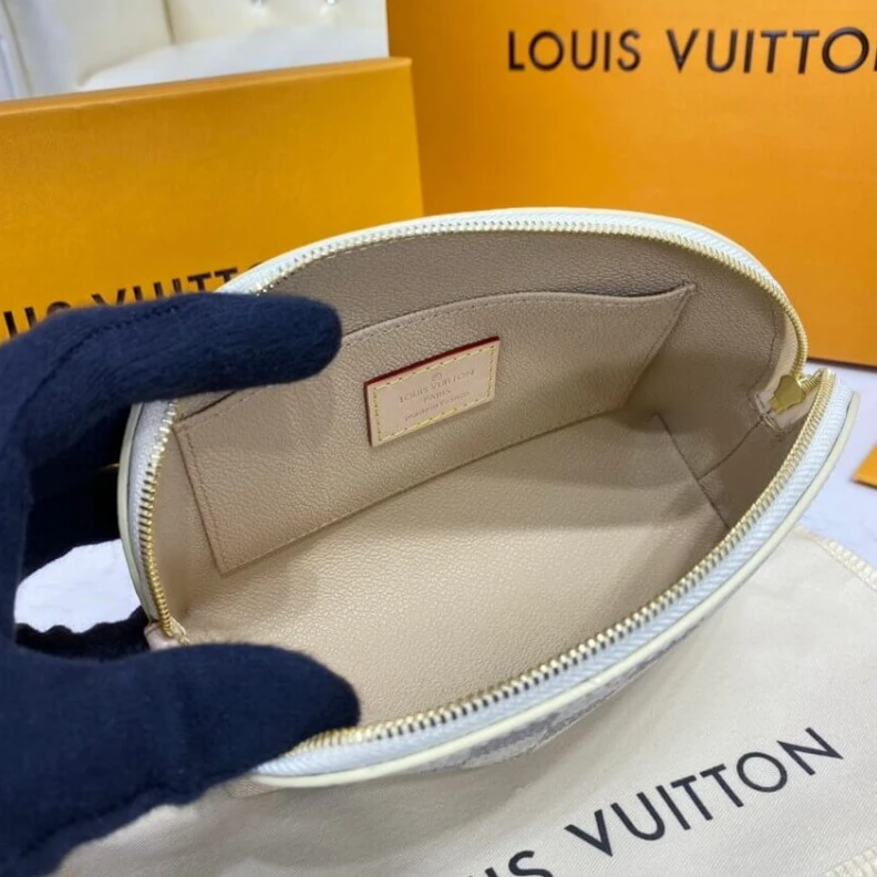 Louis vuitton locations Natural c LV Cosmetic Pouch PM