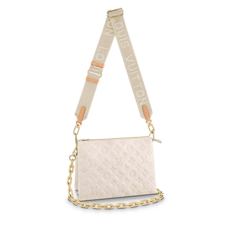 Strap dro Louis Vuitton Coussin PM Cream