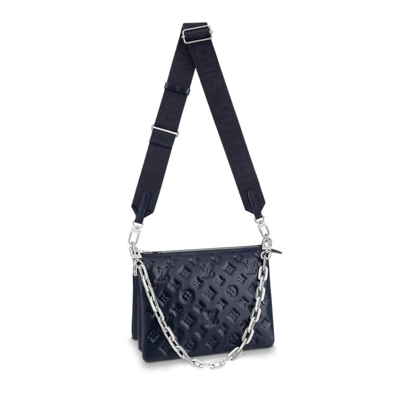 Strap dro Louis Vuitton Coussin PM Navy Blue