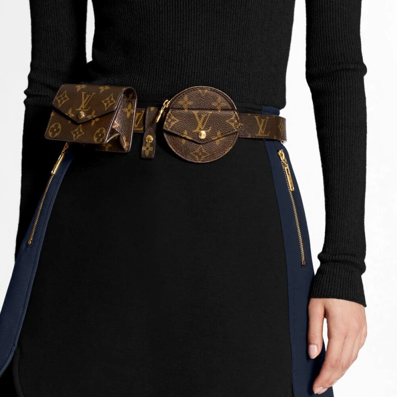 Louis vuitton locations Monogram LV Daily Multi Pocket 30mm Belt