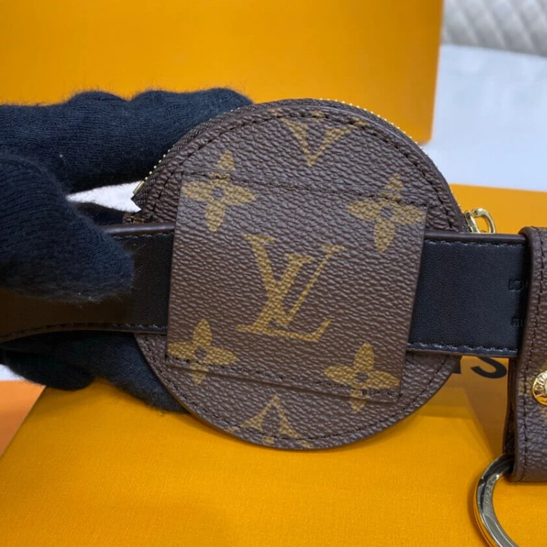 Louis vuitton locations Monogram LV Daily Multi Pocket 30mm Belt