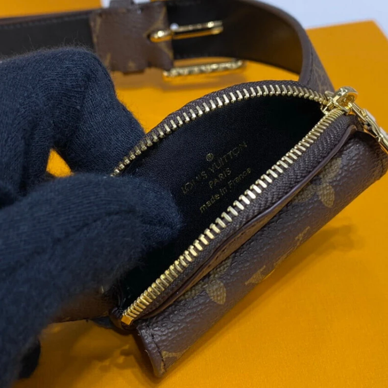Louis vuitton locations Monogram LV Daily Multi Pocket 30mm Belt