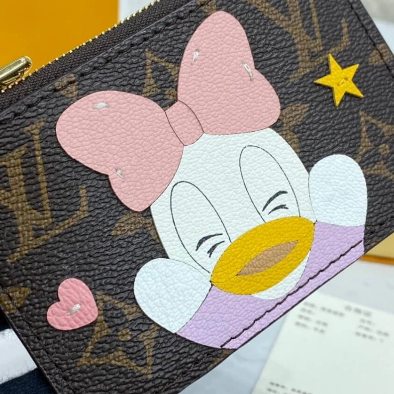 Replica bags lv Flat comp Louis Vuitton Daisy Duck Coin & Card Holder