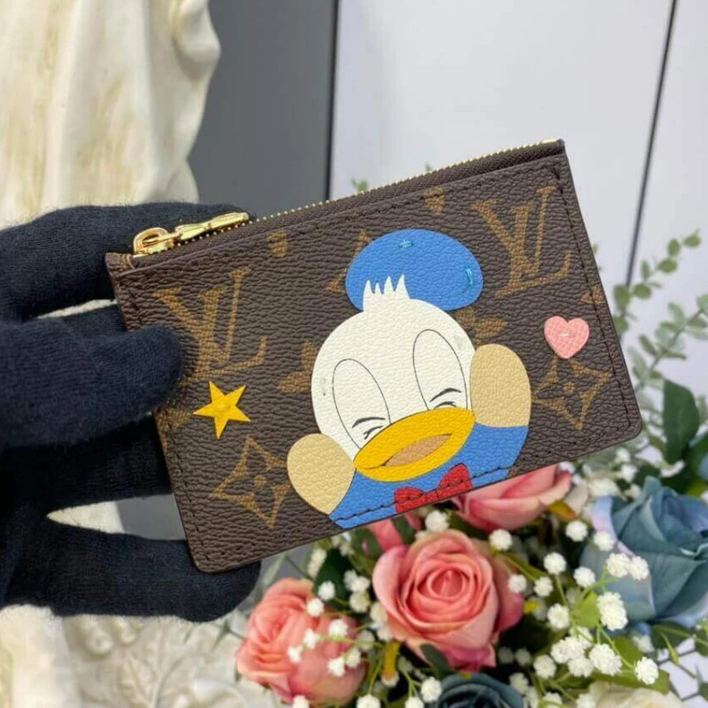 Replica bags lv Flat comp Louis Vuitton Daisy Duck Coin & Card Holder