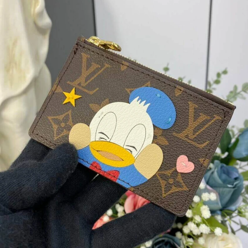 Replica bags lv Flat comp Louis Vuitton Daisy Duck Coin & Card Holder