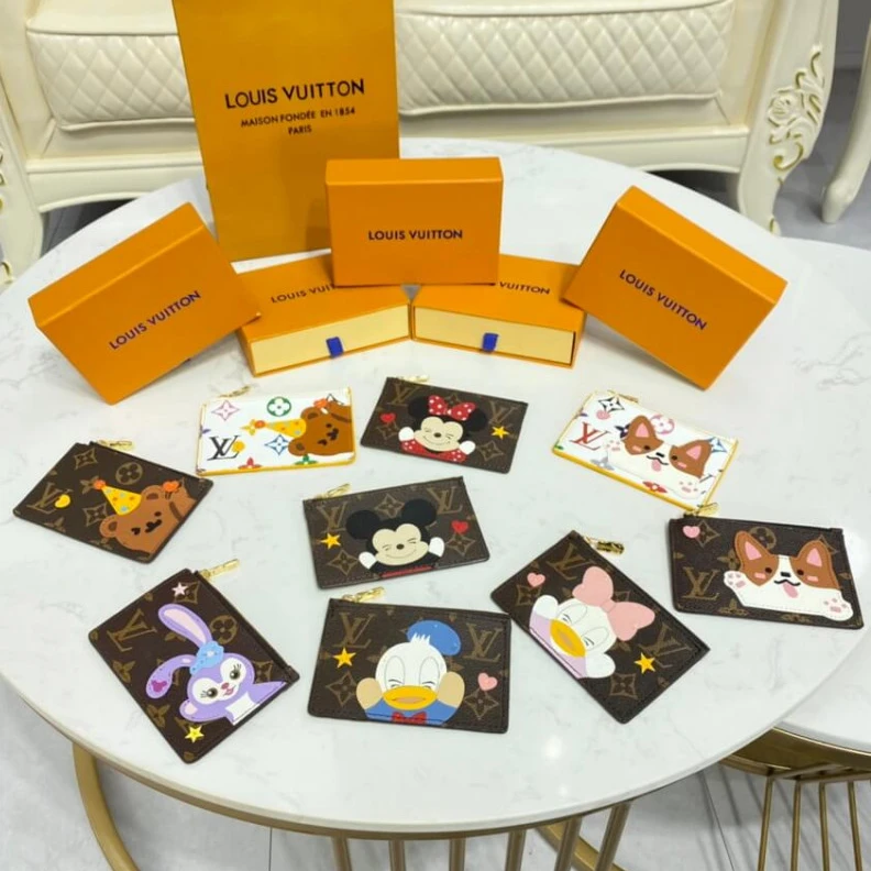 Replica bags lv Flat comp Louis Vuitton Daisy Duck Coin & Card Holder