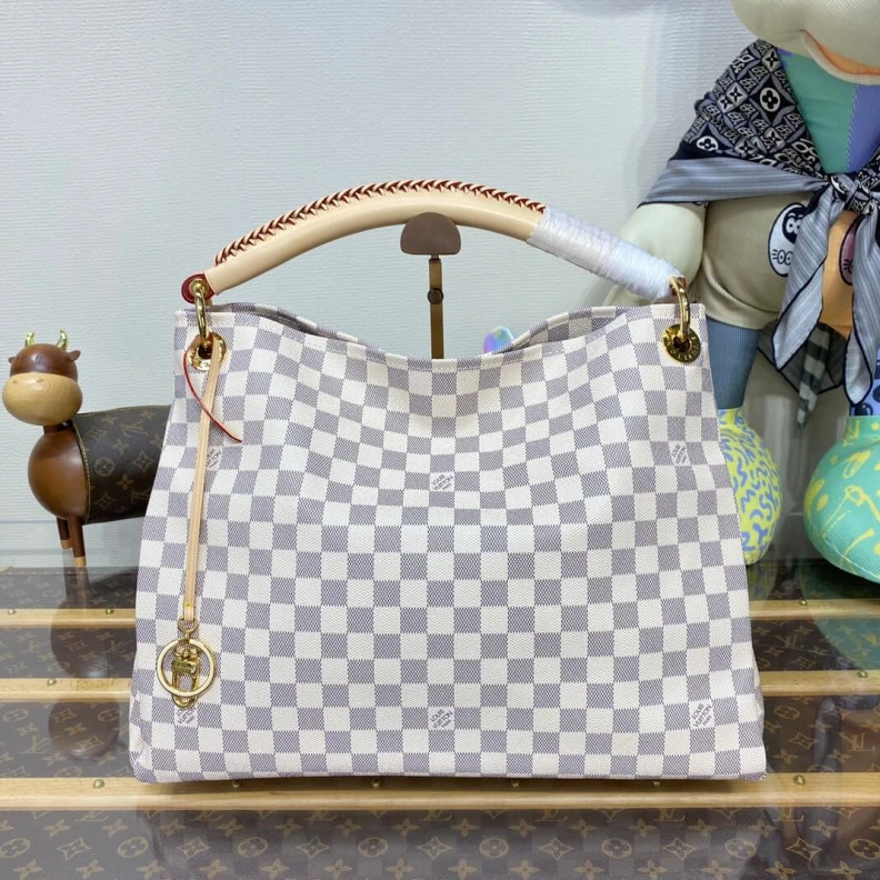 Lv belts replica Natural C Louis Vuitton Damier Azur Artsy MM M44869