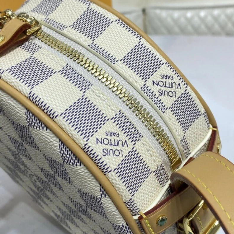 Replica bag For Summer Louis Vuitton Damier Azur Boite Chapeau Souple PM