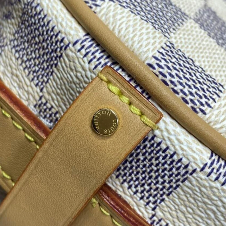 Replica bag For Summer Louis Vuitton Damier Azur Boite Chapeau Souple PM