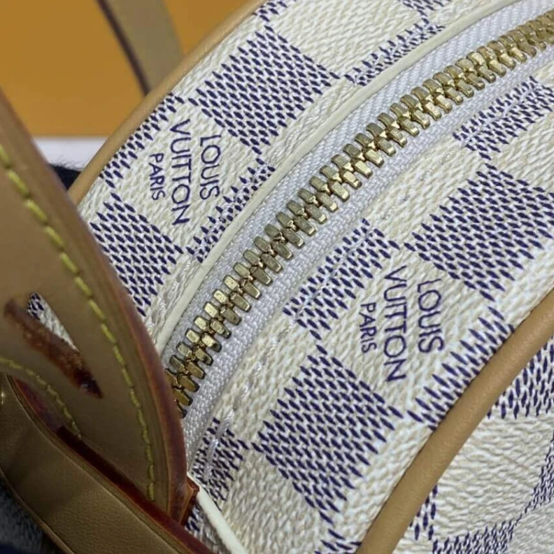 Replica bag For Summer Louis Vuitton Damier Azur Boite Chapeau Souple PM