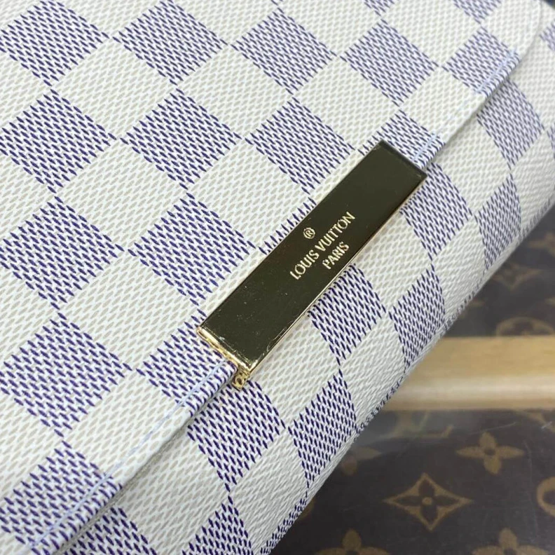 Mythick ru Interior LV Damier Azur Canvas Favorite PM
