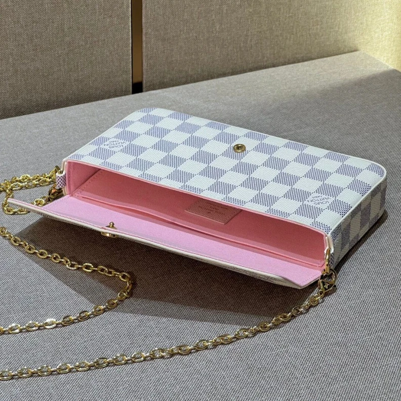 Mythick.ru The Pochet LV Damier Azur Canvas Felicie Pochette