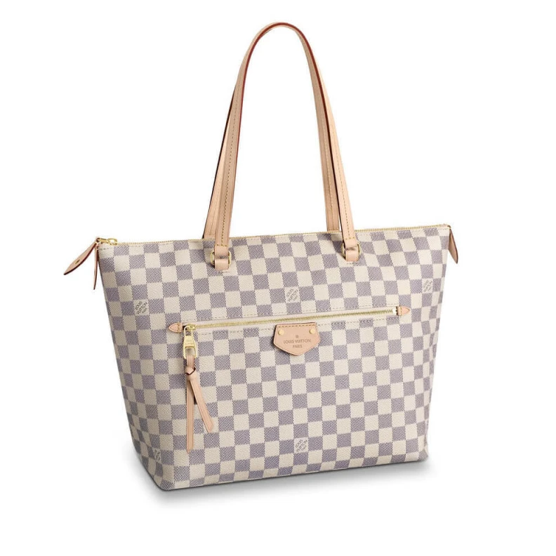 Exterior LV Damier Azur Canvas Iena MM