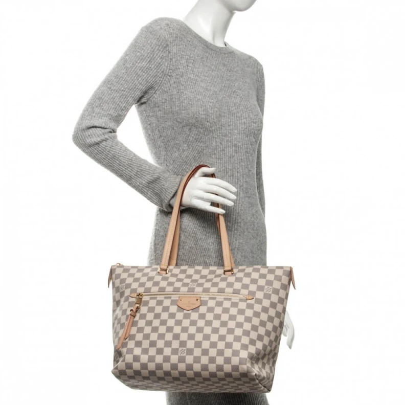 Replica bag Exterior LV Damier Azur Canvas Iena MM
