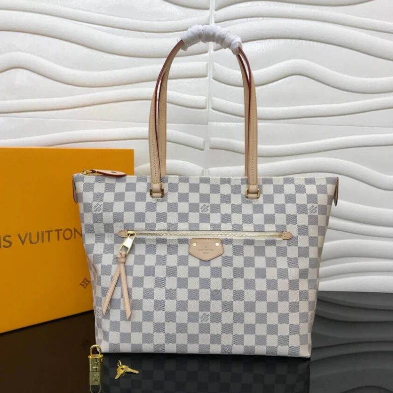 Replica bag Exterior LV Damier Azur Canvas Iena MM