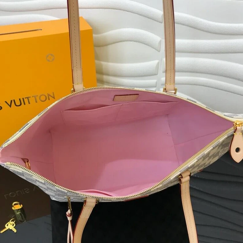 Replica bag Exterior LV Damier Azur Canvas Iena MM